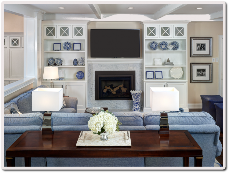 Living Room designed by Donna Hoffman