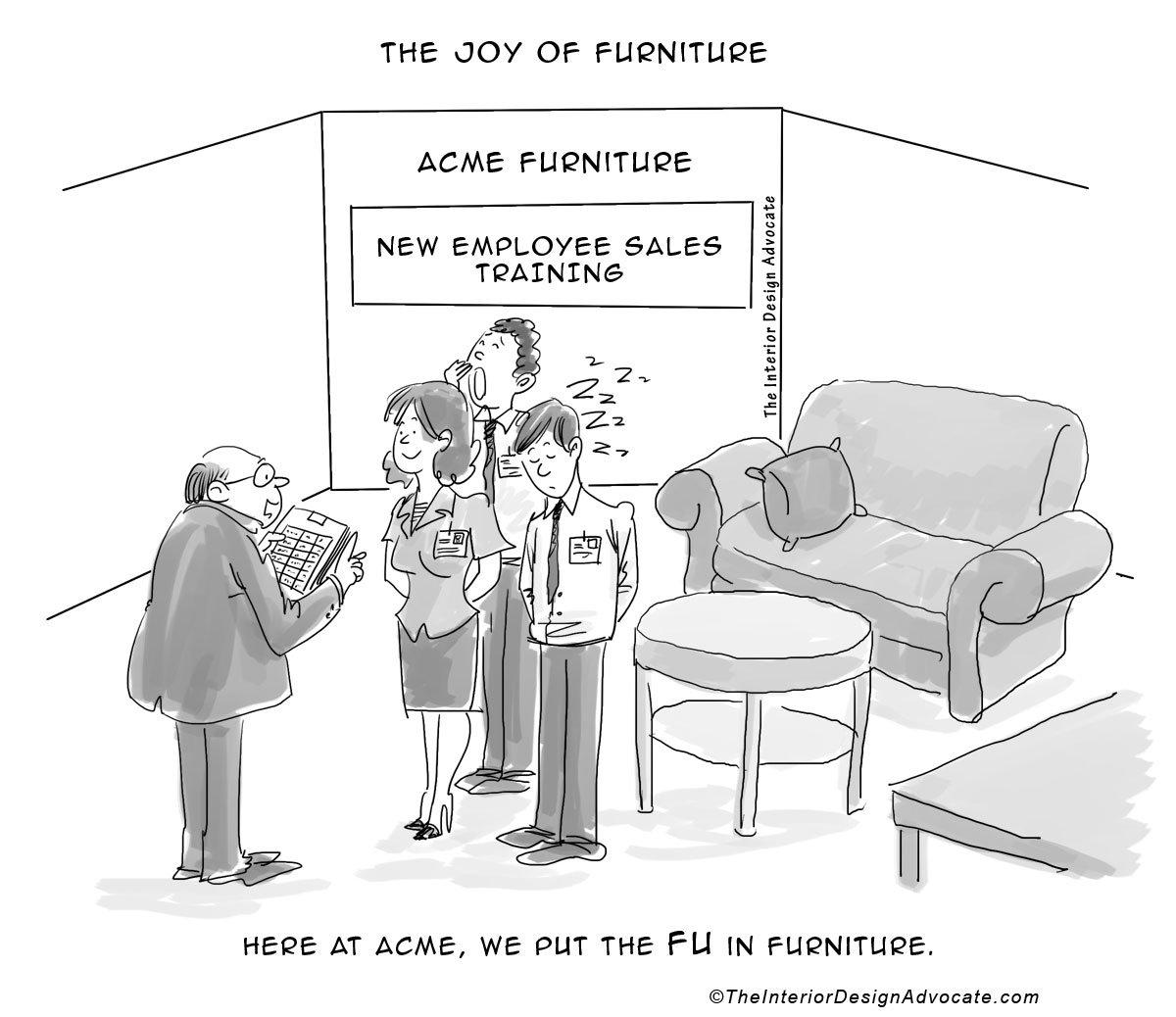 Design Giggles – Who Put the “FU” in Furniture?