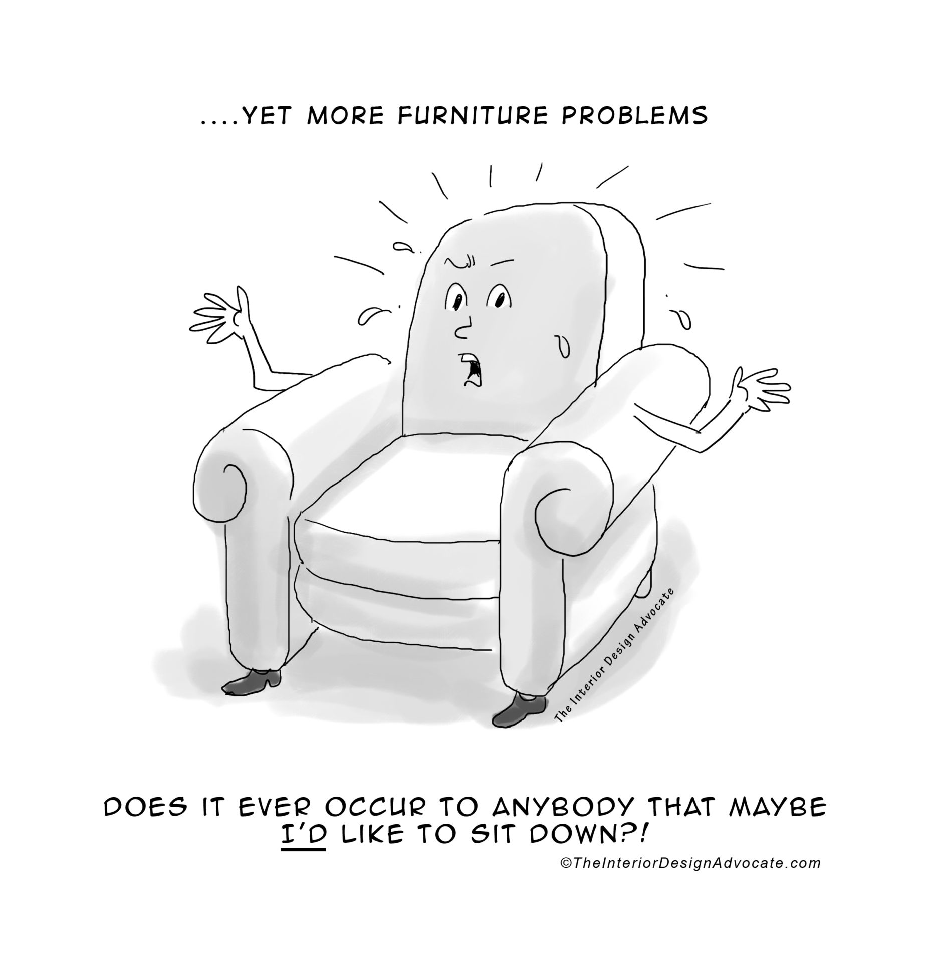 Design Giggles: Exasperated Chair