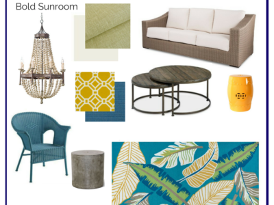 Room In A Box: Bold Sunroom