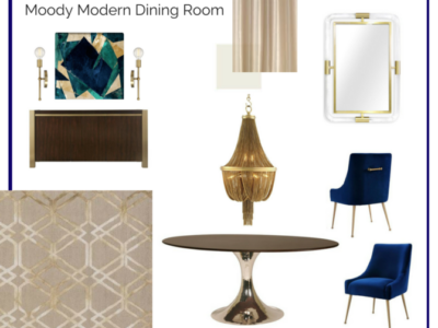 Room in a Box: Moody Modern Dining Room