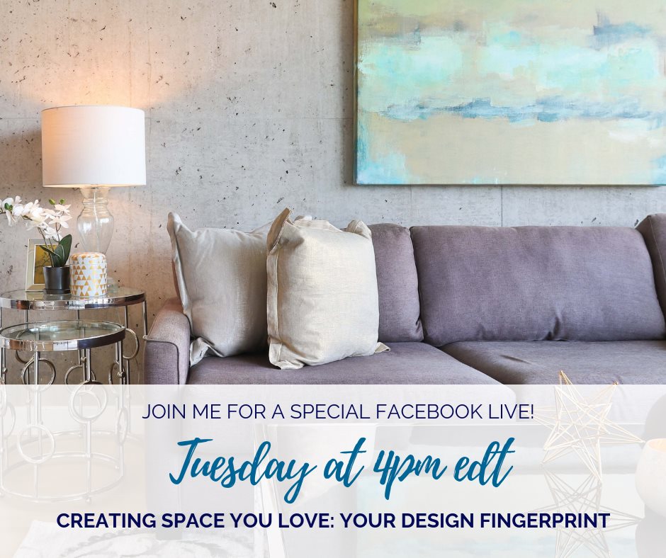 Creating A Space You Love: Your Design Fingerprint