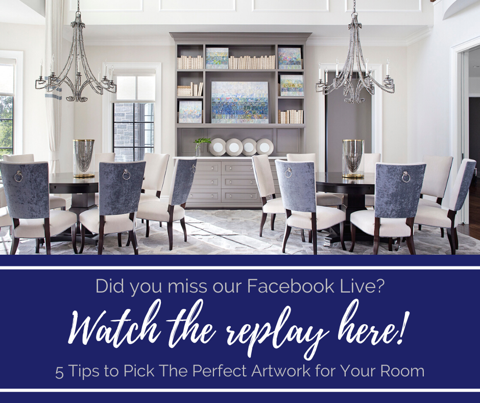 5 Tips to Selecting The Perfect Artwork for Your Room