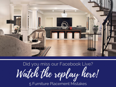 5 Furniture Placement Mistakes