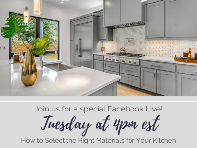 How to Select the Right Materials for Your Kitchen