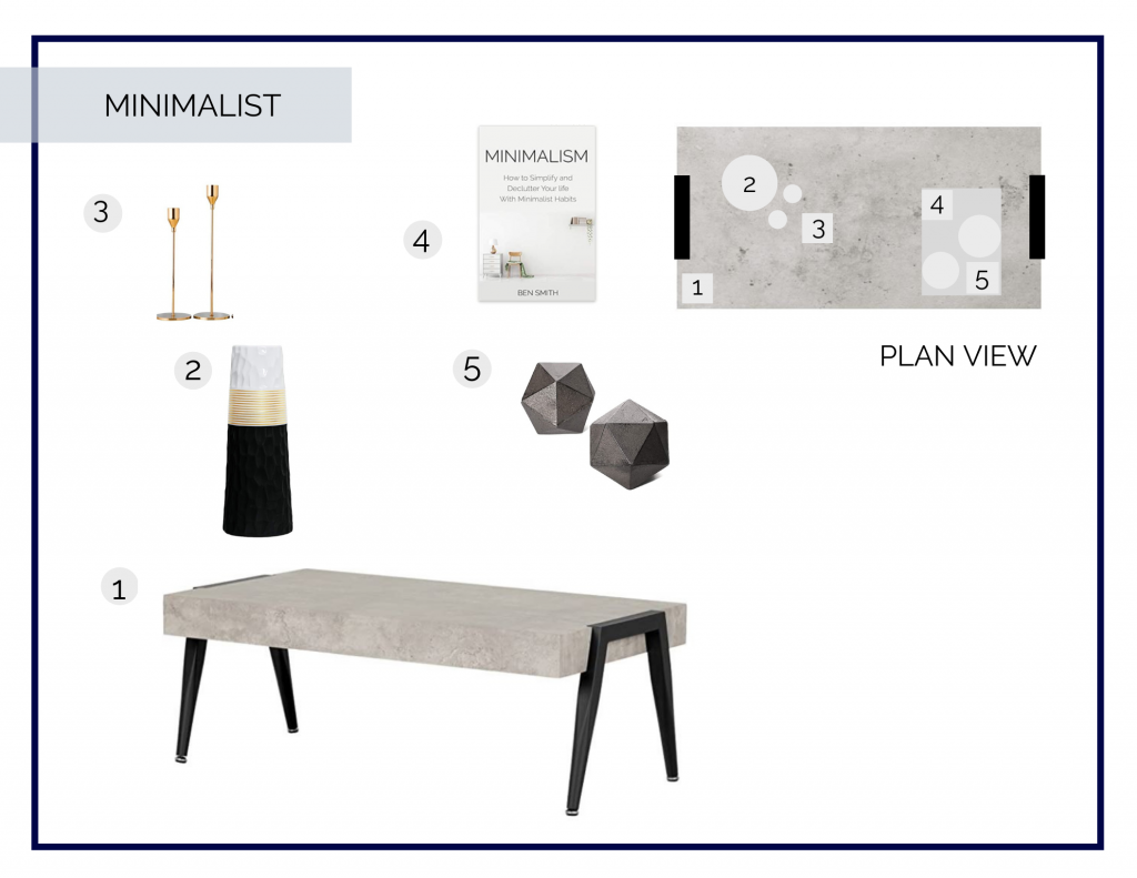 coffee table in a box Minimalist