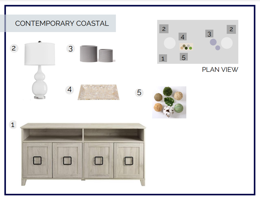 Contemporary Coastal DIY Interior Design